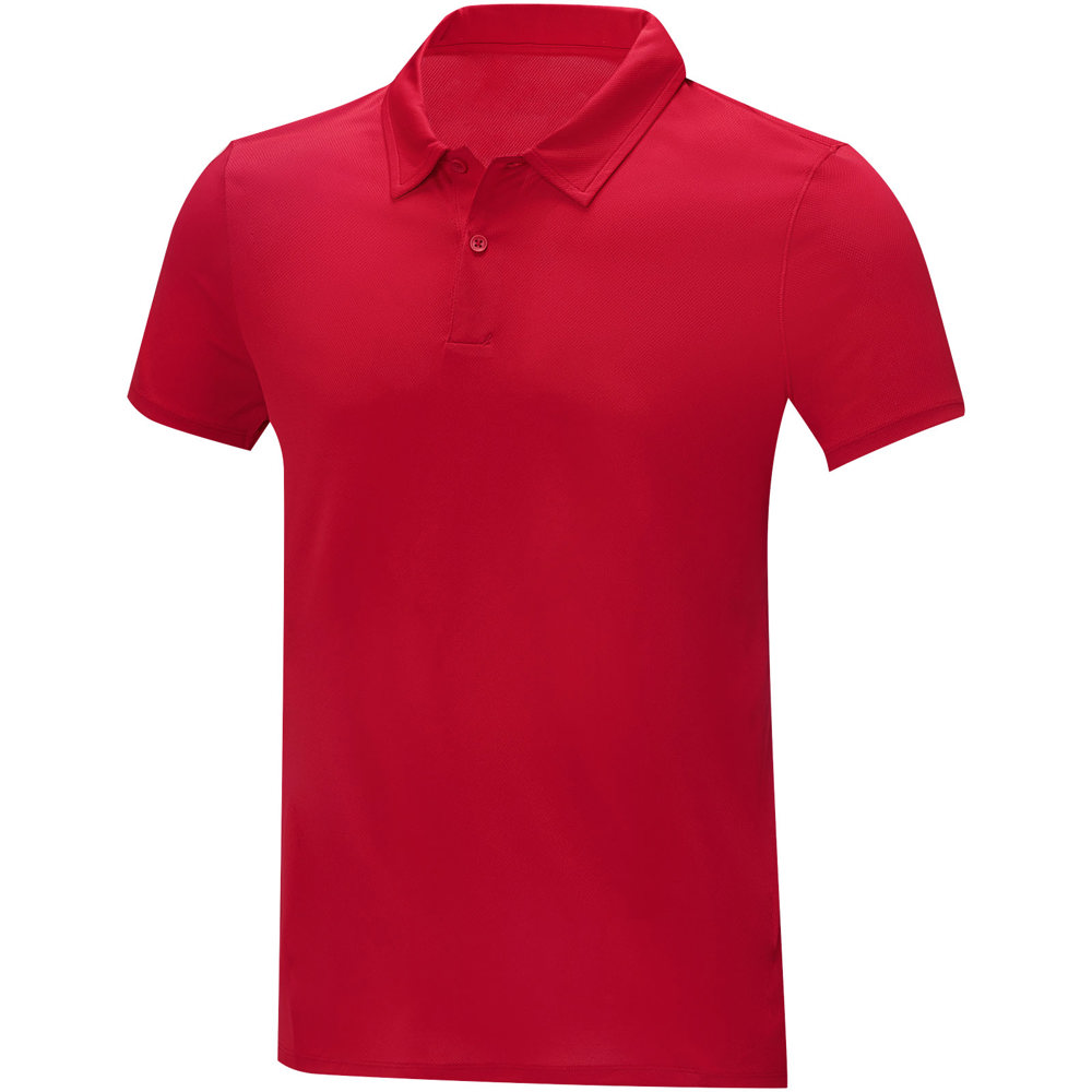 Deimos Poloshirt cool fit mit Kurzärmeln für Herren - Rot