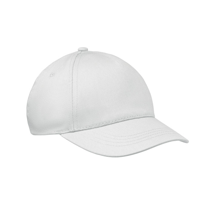 BUZZ KIDS - 5-Panel-Baseball-Cap Kinder - Weiß