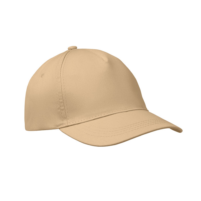 BUZZ - Baseball cap 5 panels 160g/m² - Elfenbein