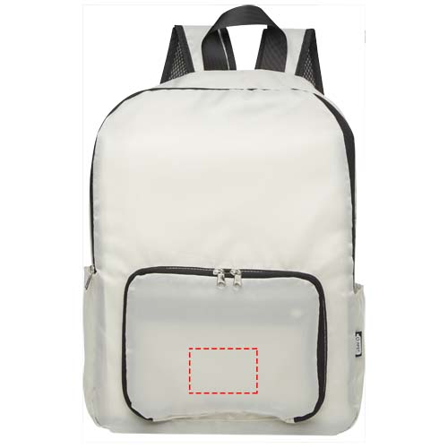 EcoFold faltbarer RPET Rucksack 15 L