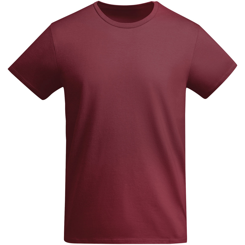 Breda T-Shirt aus Bio-Baumwolle für Kinder - granatrot