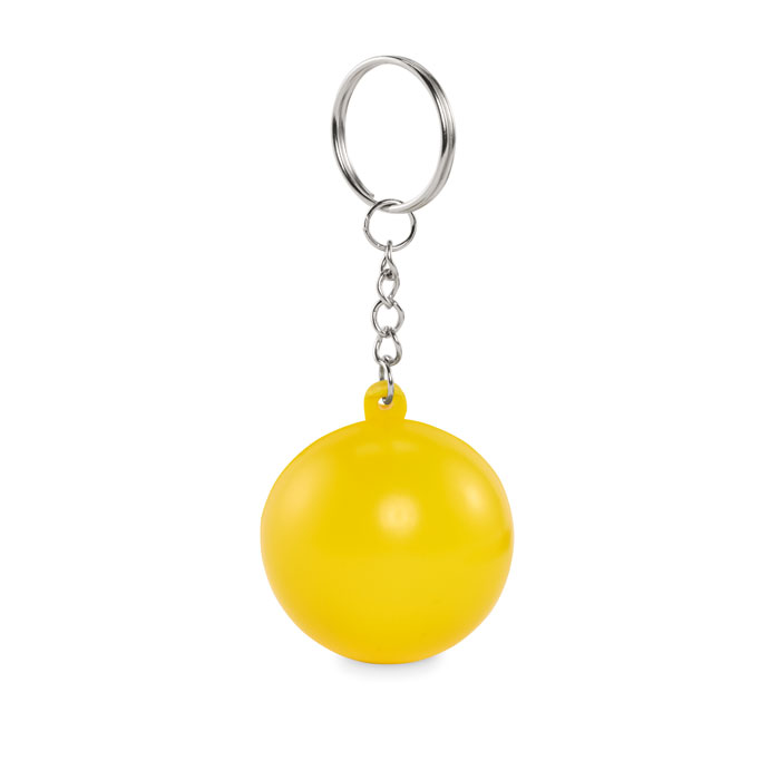 CIRKELY - Schlüsselring Kugelform PU - Gelb