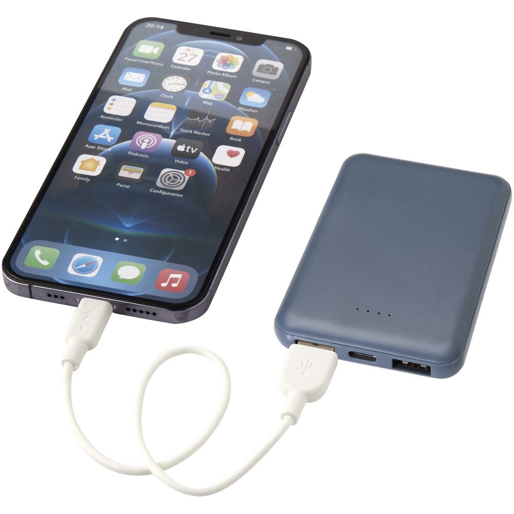 Asama 5000 mAh Typ-C Powerbank aus recyceltem Kunststoff