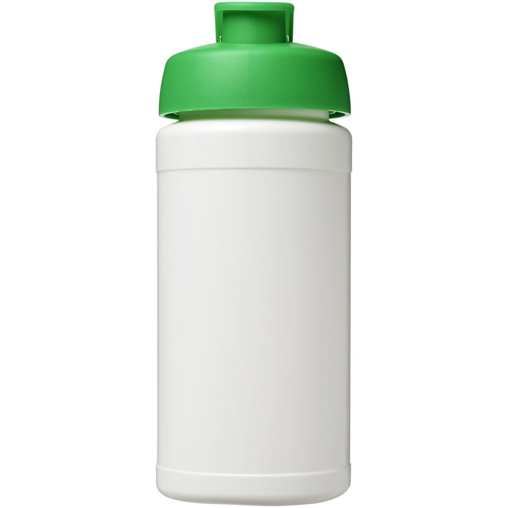 Baseline 500 ml recycelte Sportflasche mit Klappdeckel 