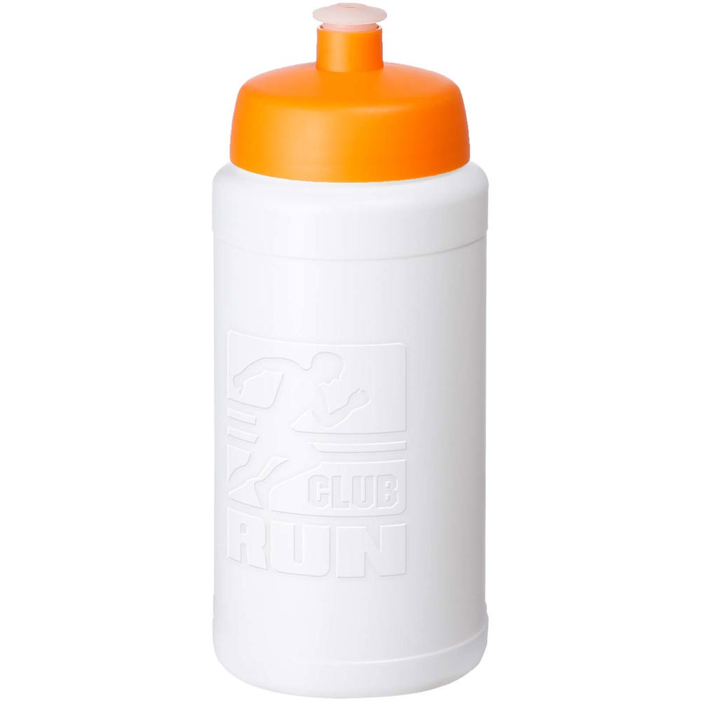 Baseline Rise 500 ml Sportflasche - weiss, orange