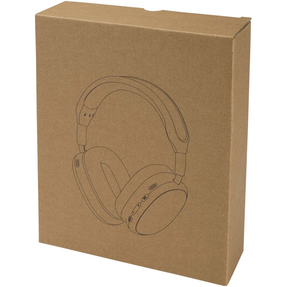 Alzir Over-Ear Wireless Bluetooth® Headset aus recyceltem Kunststoff