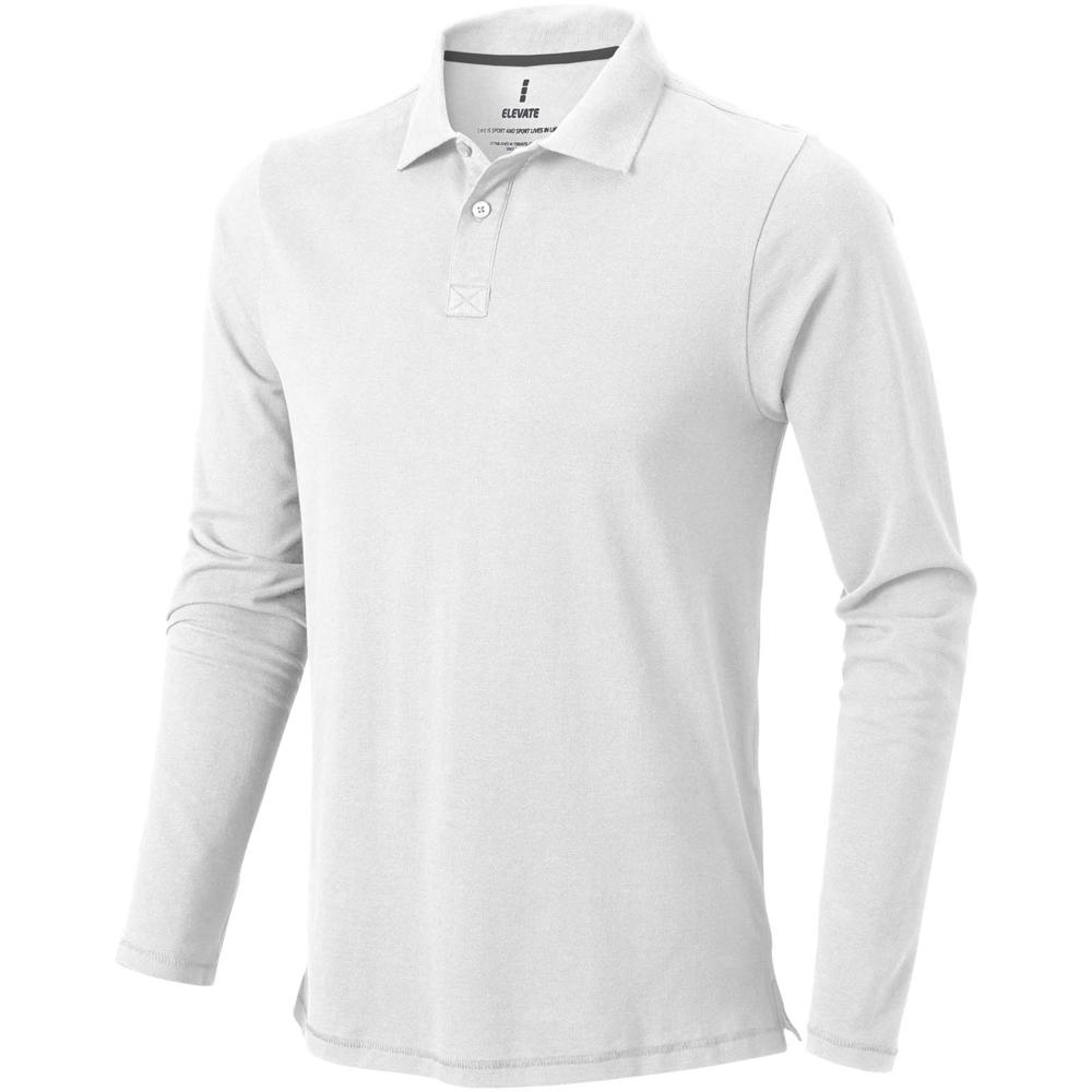 Calgary Langarm Poloshirt für Herren