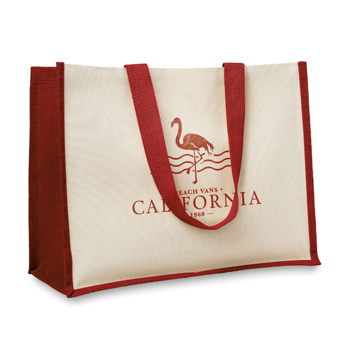 CAMPO DE FIORI - Jute/Canvas Shopper 