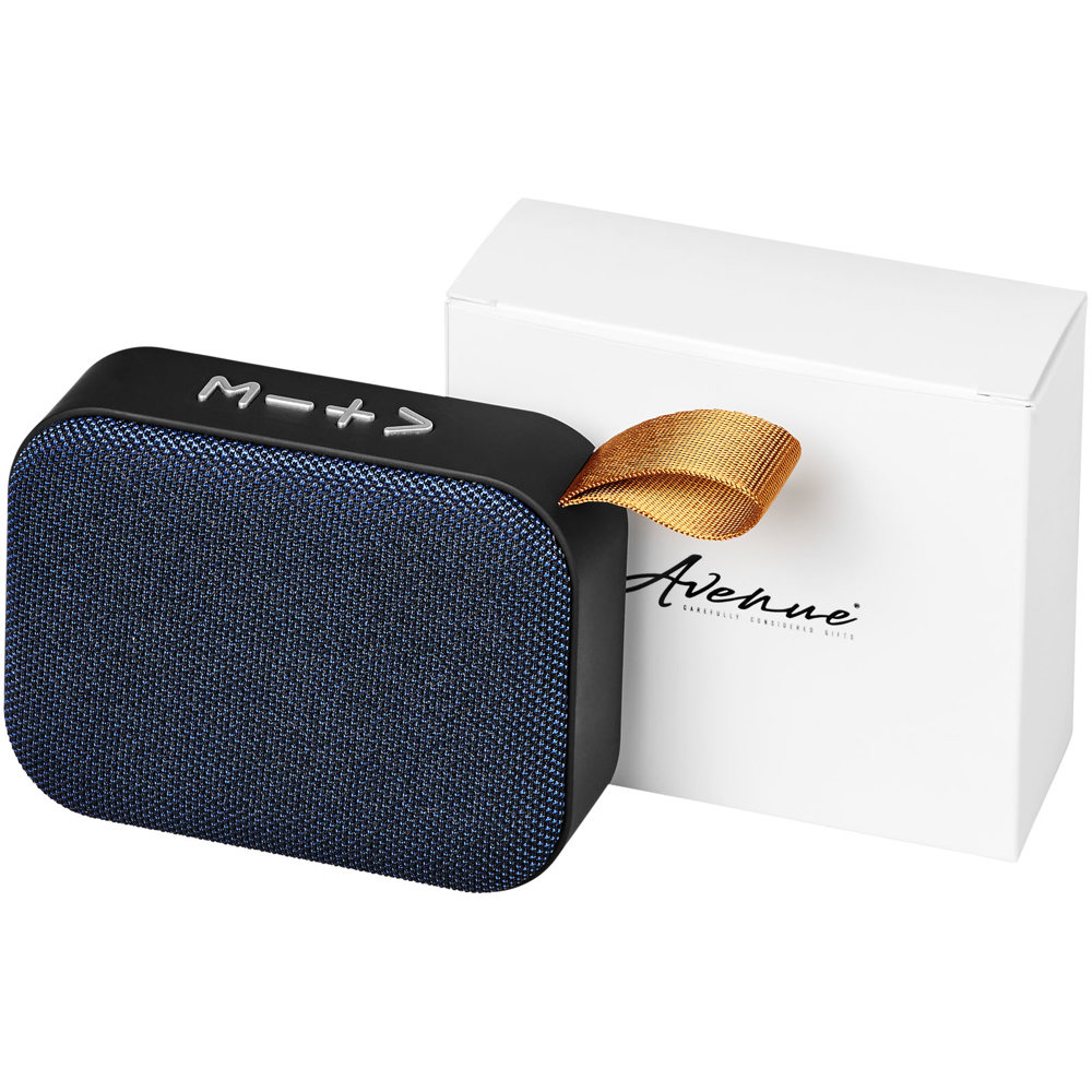 Fashion Stoff Bluetooth®-Lautsprecher - royalblau