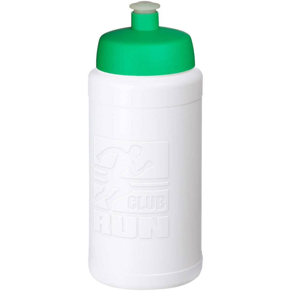 Baseline Rise 500 ml Sportflasche - weiss, grün