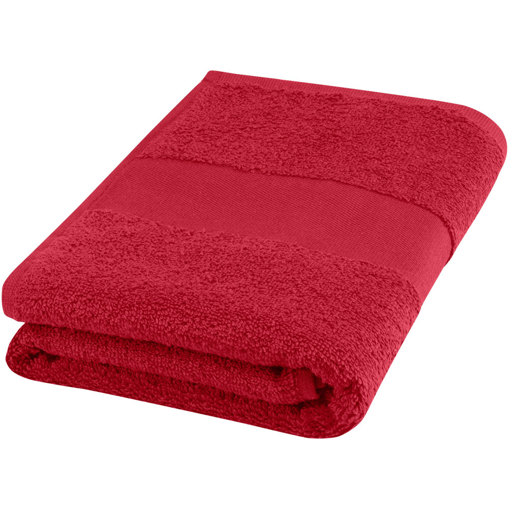 Charlotte 450 g/m² Baumwollhandtuch 50 x 100 cm - Rot