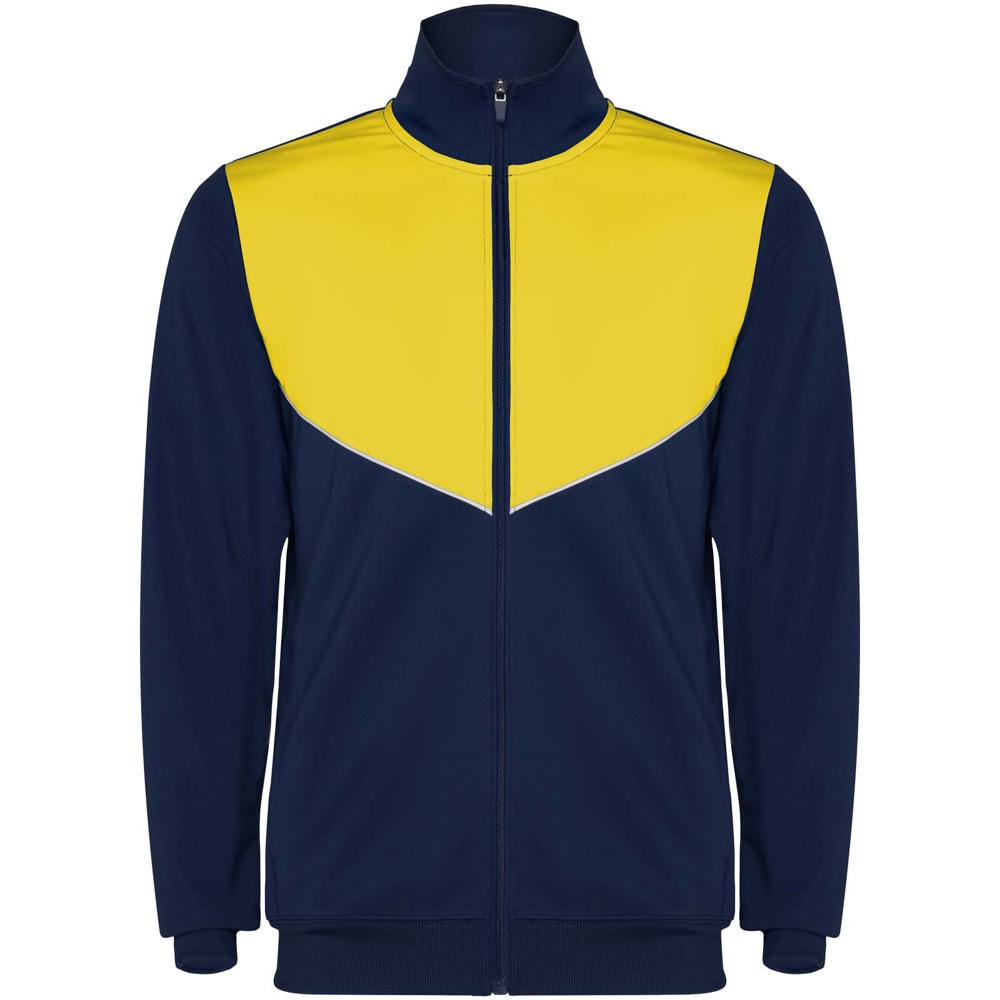 Evans Trainingsanzug für Kinder - marineblau, gelb