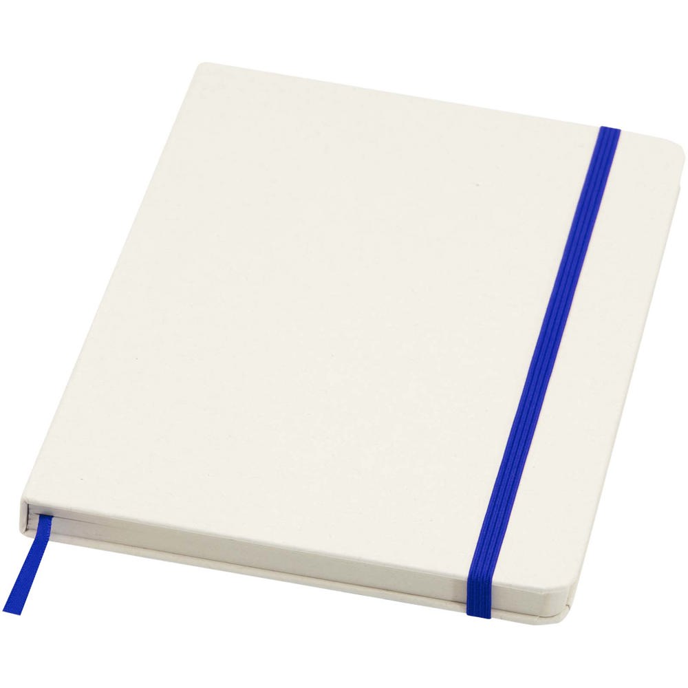 Bass A5 recyceltes Notizbuch, liniert - royalblau