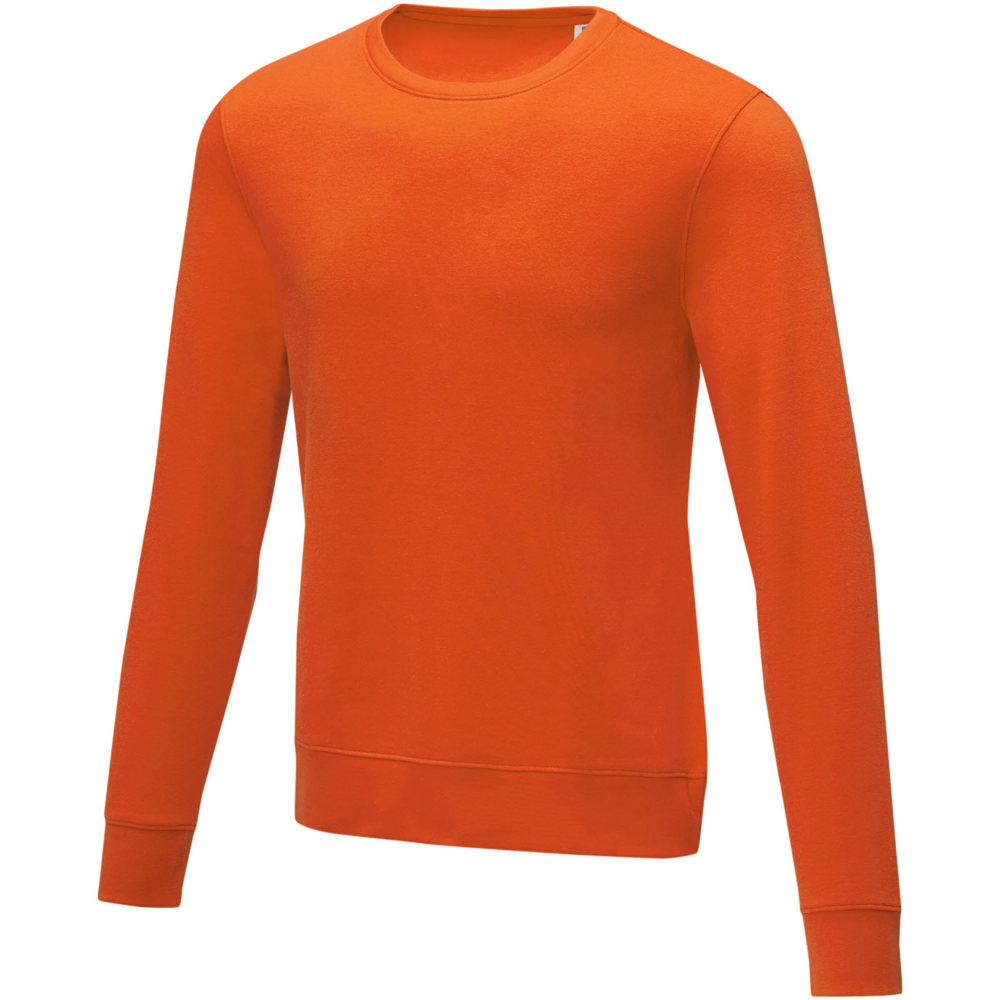 Charon Herrenpullover mit Rundhalsausschnitt - orange