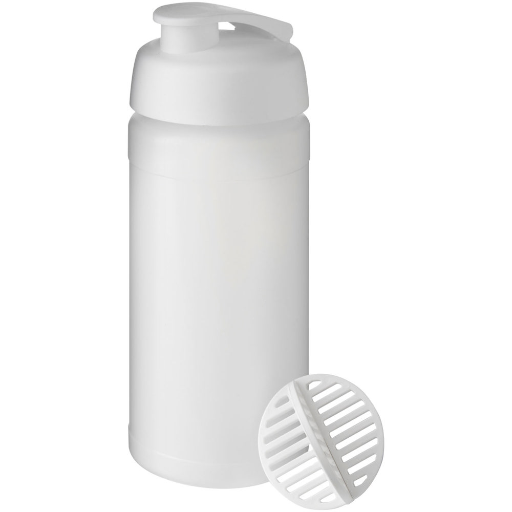 Baseline Plus 500 ml Shakerflasche - weiss, klar mattiert