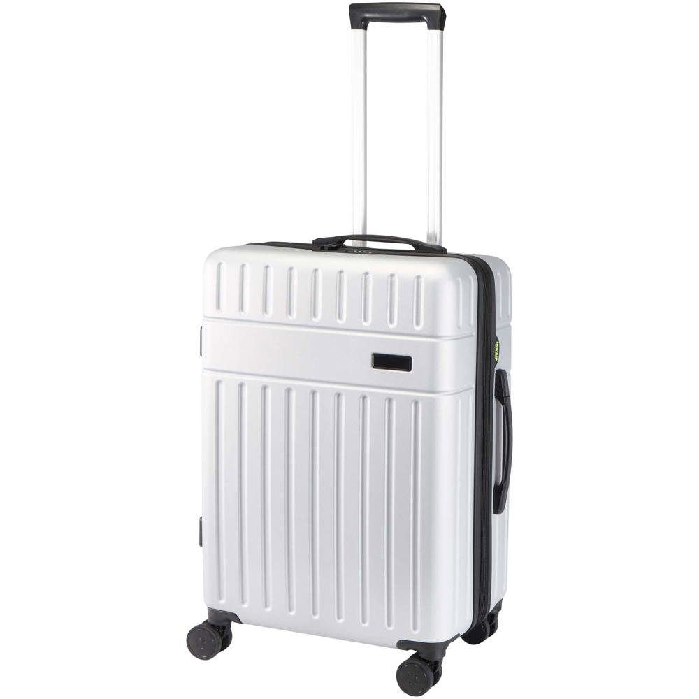 Rover 24" GRS-recycelter, erweiterbarer Trolley 70 L - Silber