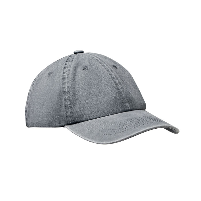 BEAU - Baseball Kappe 6 Panels - Grau