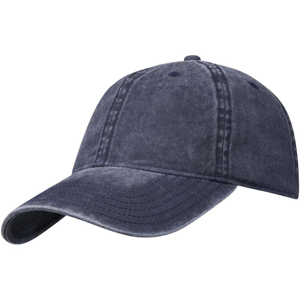 Grafton 270 g/m² Kappe mit 6 Segmenten washed - navy