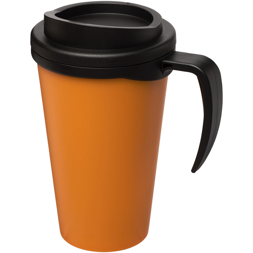 Americano® Grande 350 ml Isolierbecher - orange, schwarz