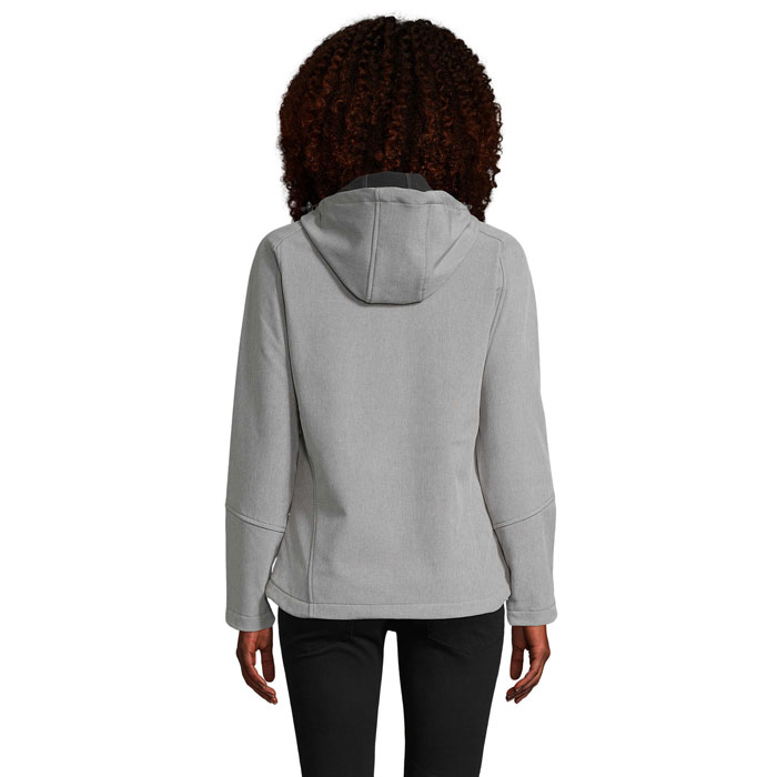 REPLAY WOMEN - REPLAY DAMEN HOOD SOFTSHELL