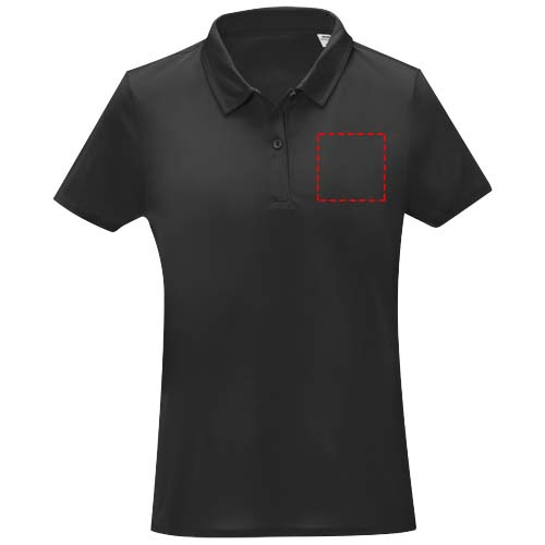 Deimos 105 g/m² Poloshirt cool fit mit Kurzärmeln für Damen