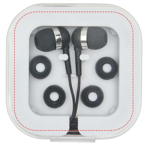 Baekdu kabelgebundenes Headset Typ-C mit Aufbewahrungsbox aus recyceltem Kunststoff