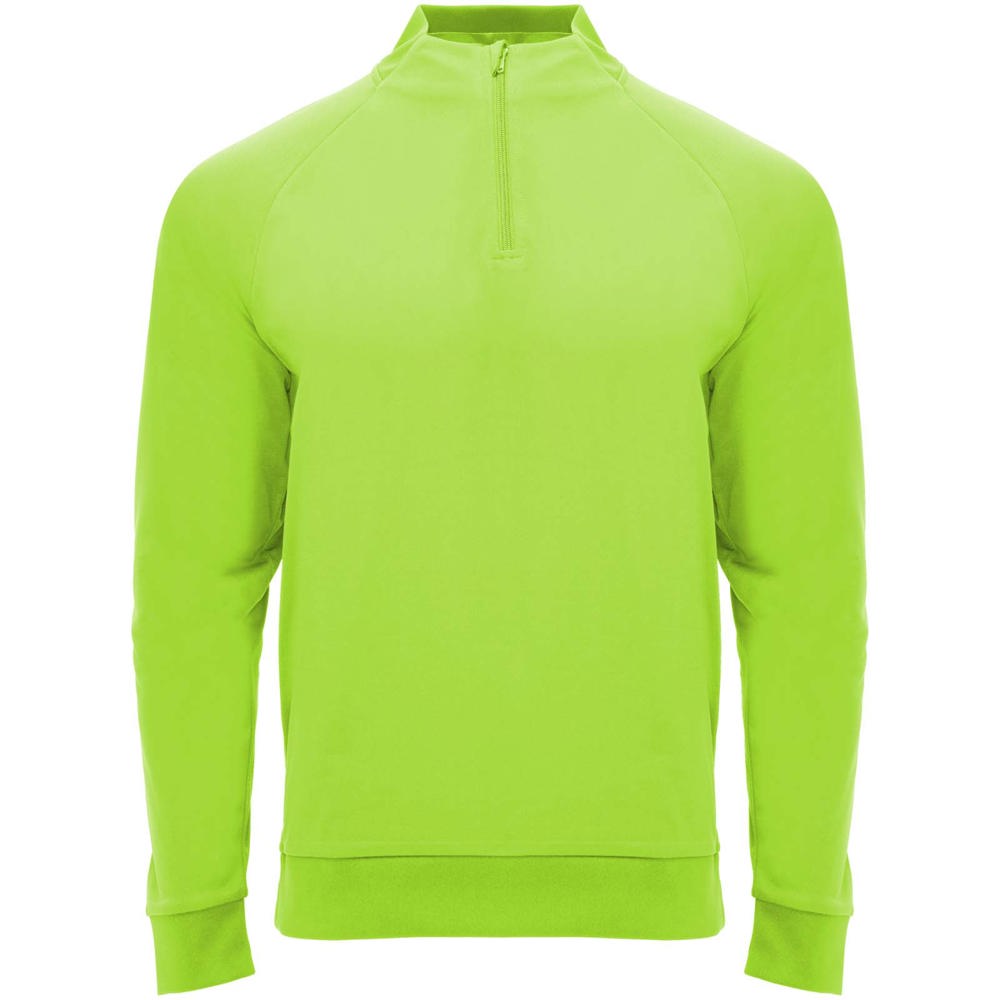 Epiro Half-Zip Sweatshirt für Kinder - fluorgrün