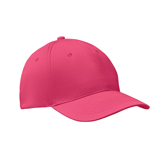 BASIE APOLLO - Baseball cap 6 panels 160g/m² - Fuchsie