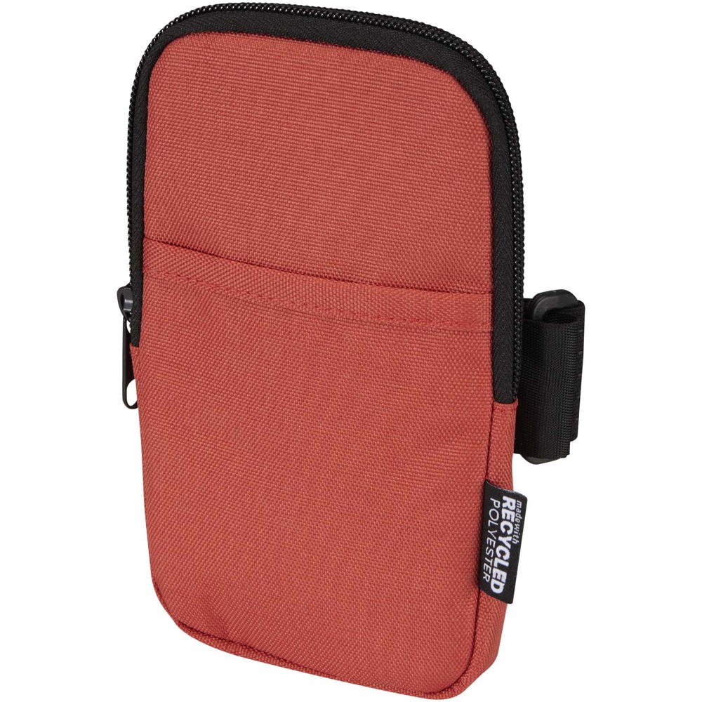 Byron Flaschentasche aus GRS Recyclingmaterial - ziegelstein