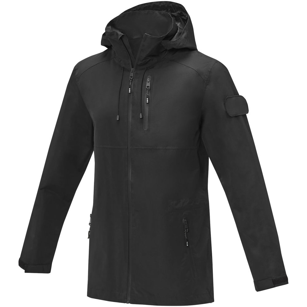 Kai Unisex leichte GRS recycelte Circular Jacke - Schwarz