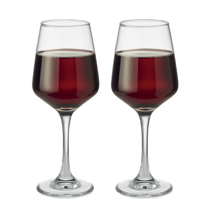 CHEERS - Set mit 2 Weingläsern