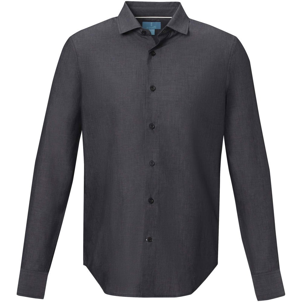 Cuprite Langarm Shirt aus Bio-Baumwolle für Herren