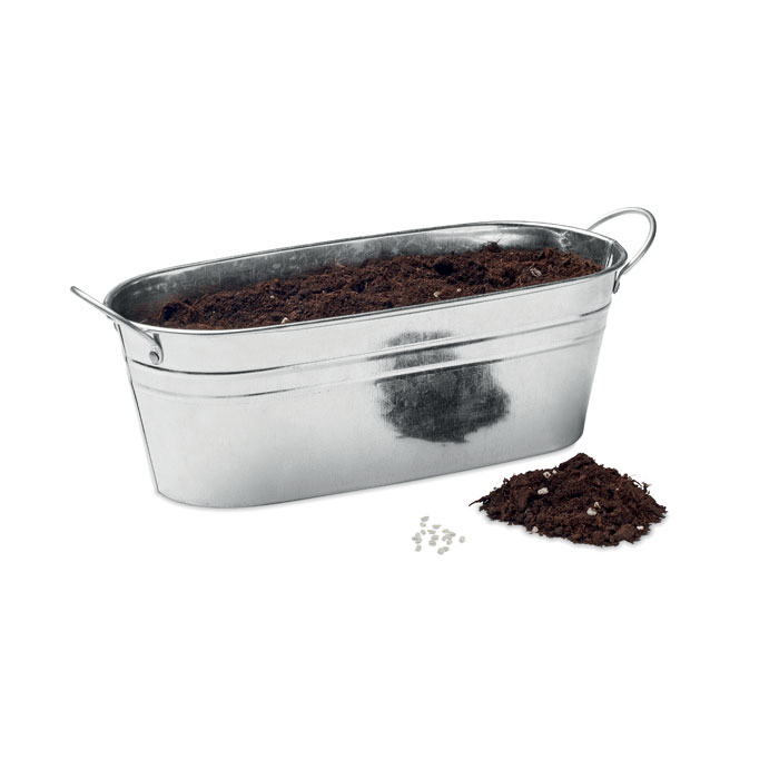 MIX SEEDS - Zink-Pflanzkübel
