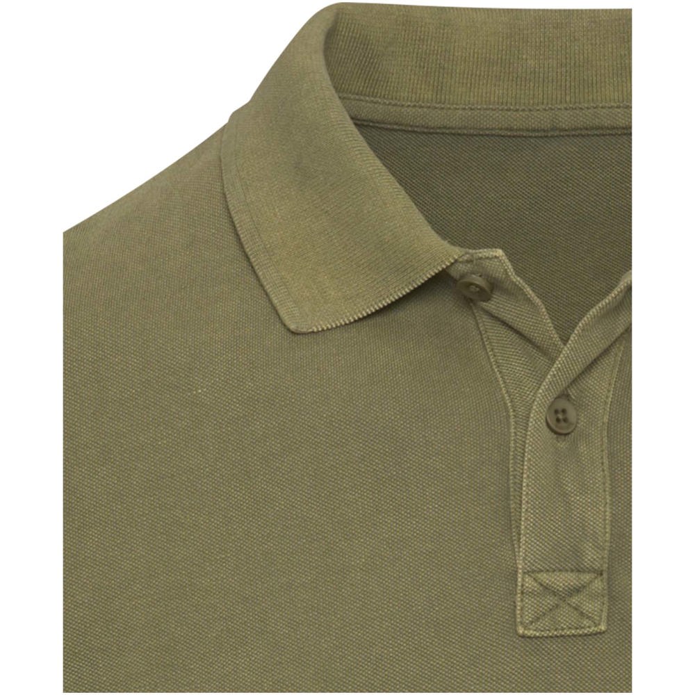 Calgary Poloshirt für Herren im Washed Look, 200 g/m2