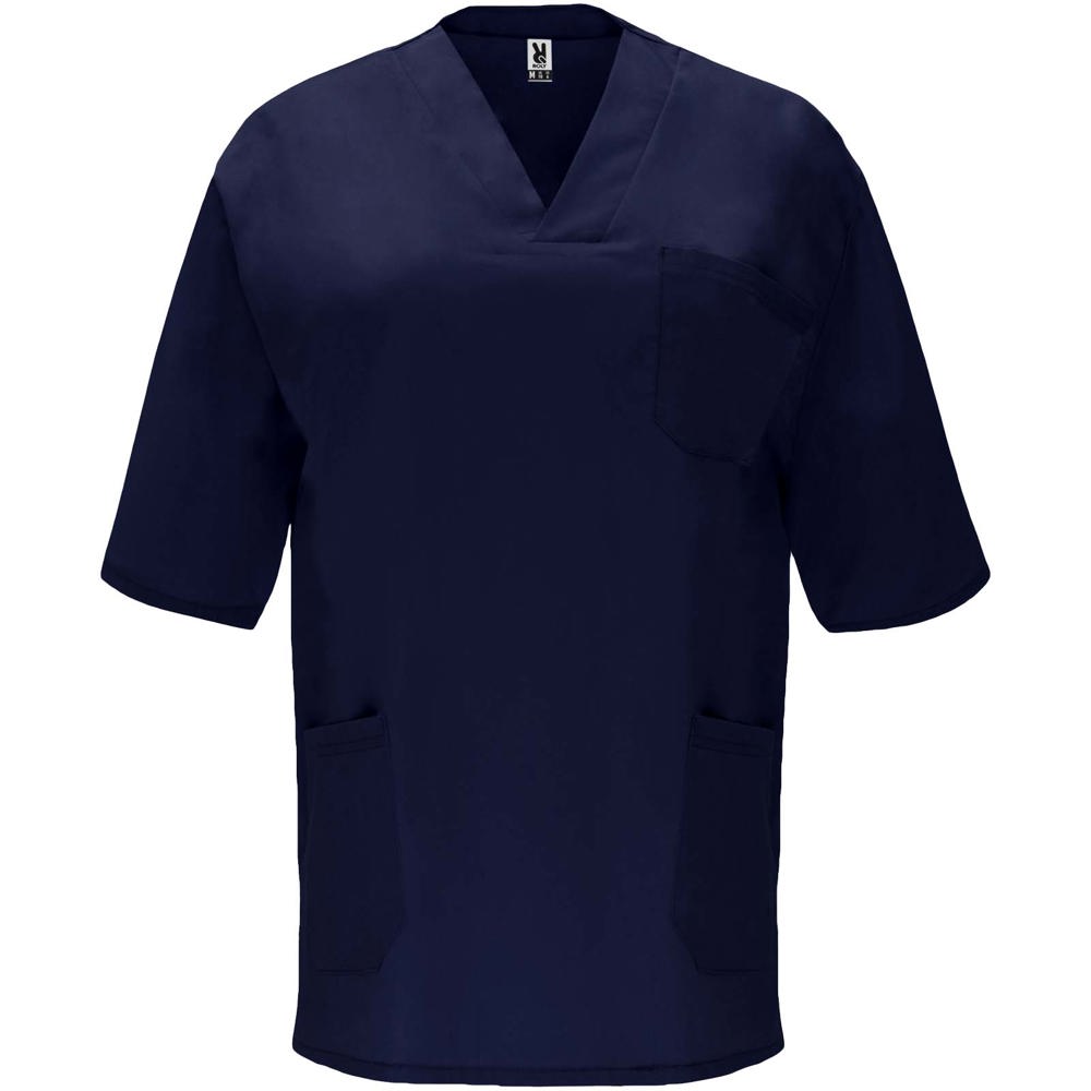 Panacea Kurzärmeliges Arbeitshemd, 160 g/m2, unisex - Marineblau