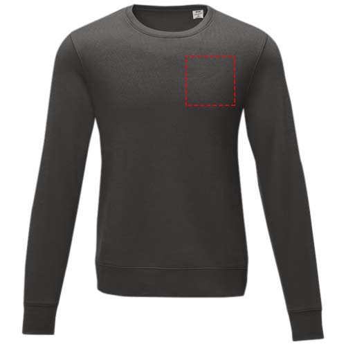 Charon 240 g/m² Herrenpullover mit Rundhalsausschnitt