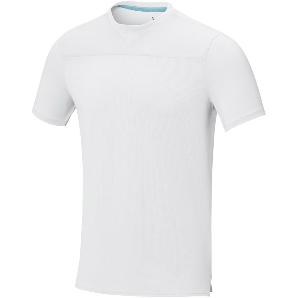 Borax Cool Fit T-Shirt aus recyceltem GRS Material für Herren - weiss