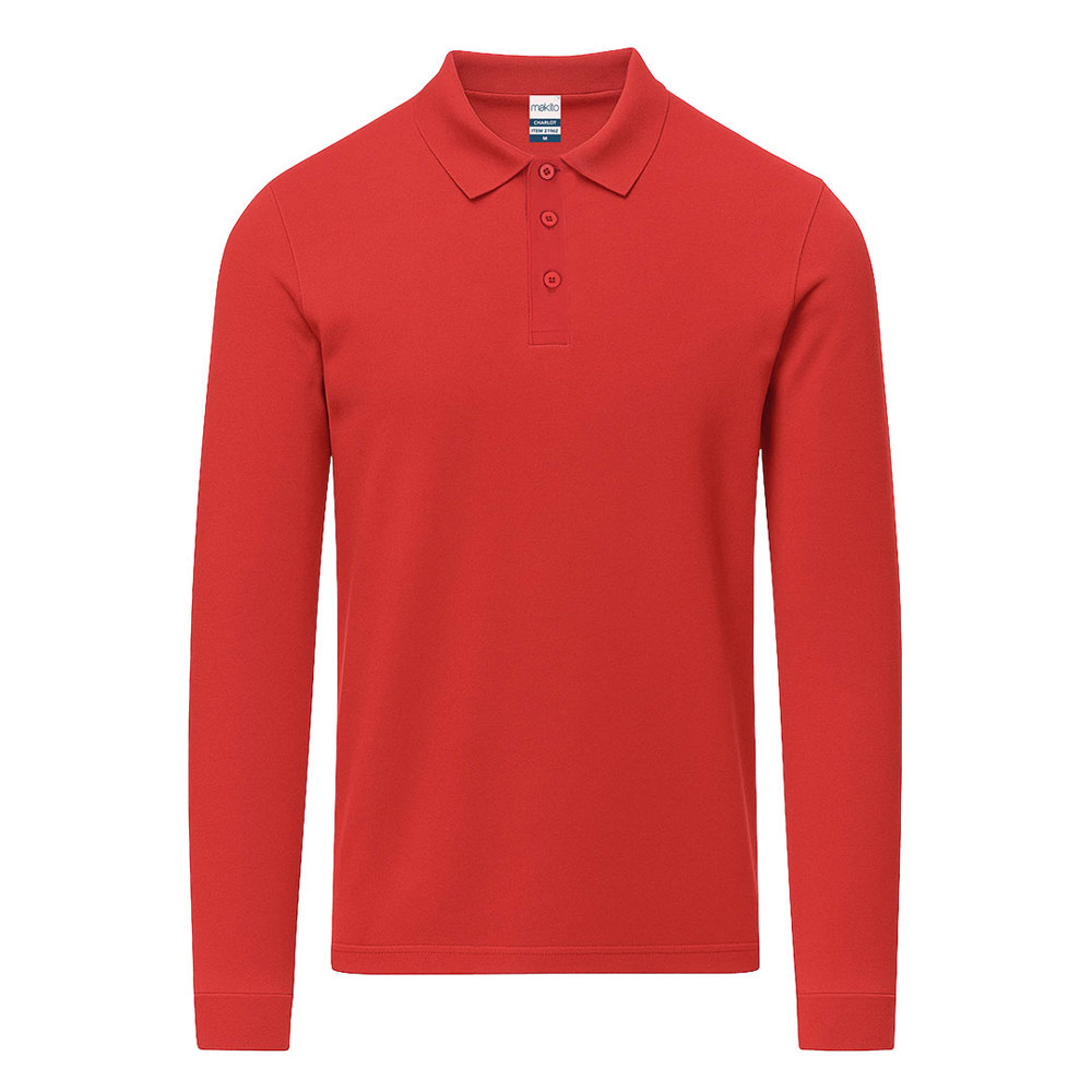 Erwachsene Farbe Polo-Shirt Charlot - ROJ