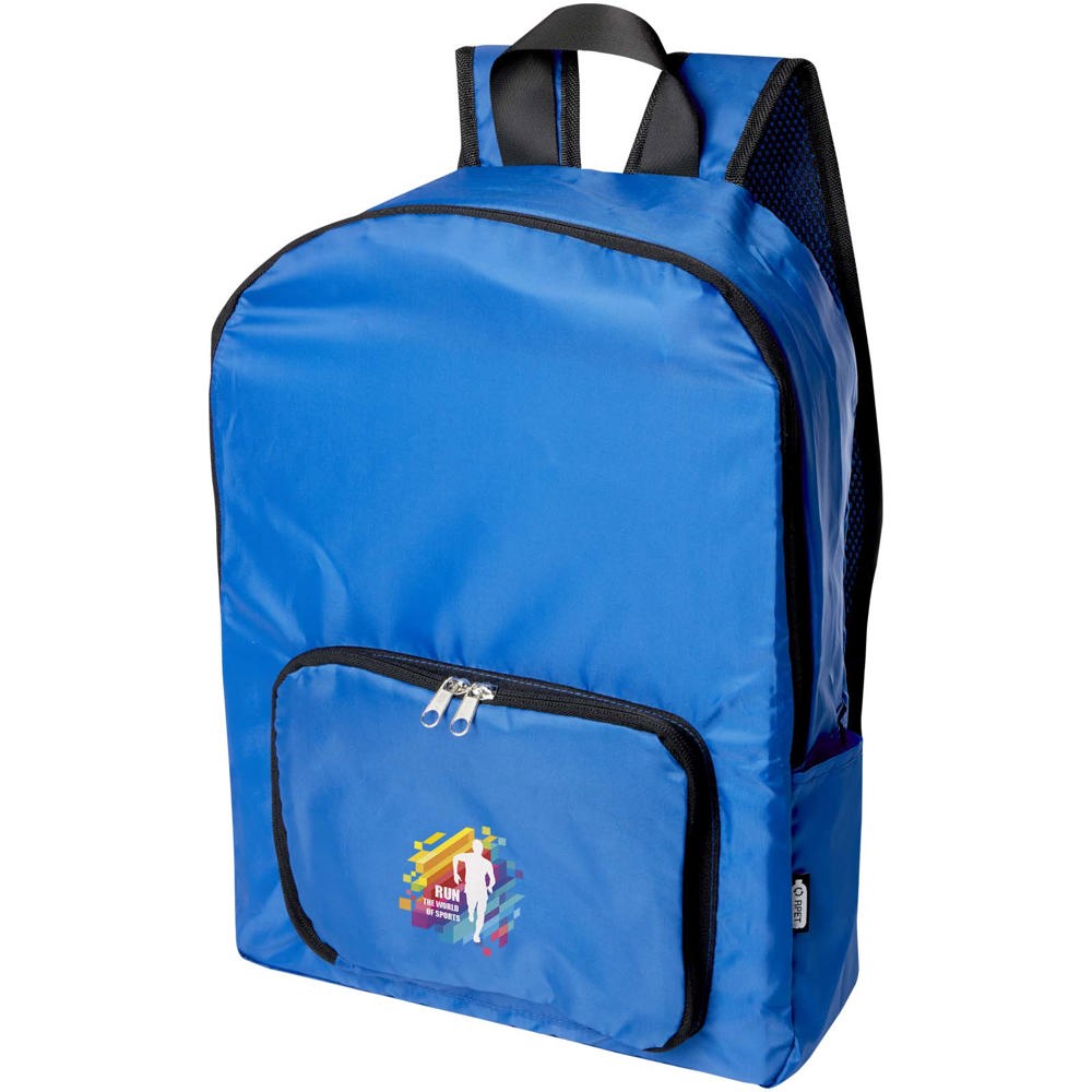EcoFold faltbarer RPET Rucksack 15 L
