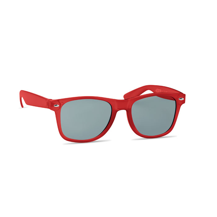 MACUSA - Sonnenbrille RPET - Transparent Rot
