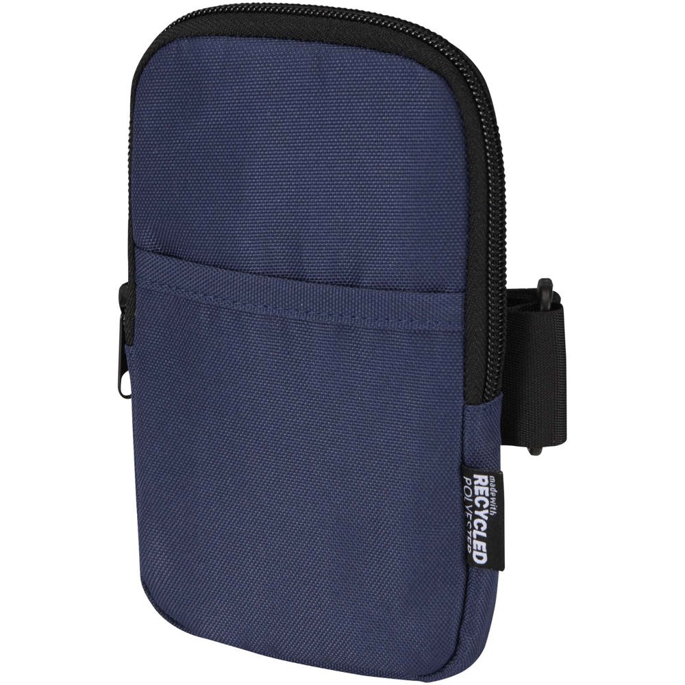 Byron Flaschentasche aus GRS Recyclingmaterial - navy