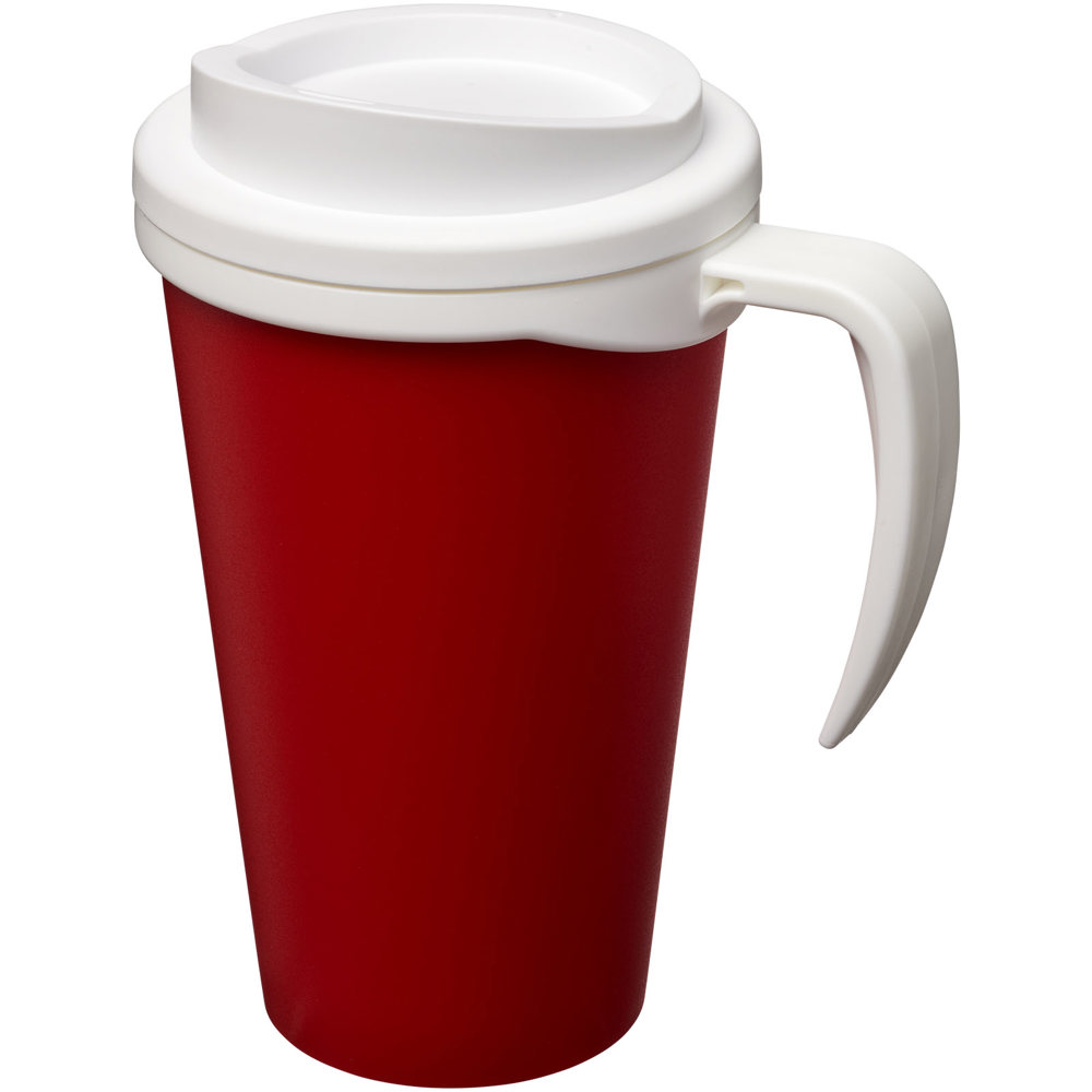 Americano® Grande 350 ml Isolierbecher - rot, weiss