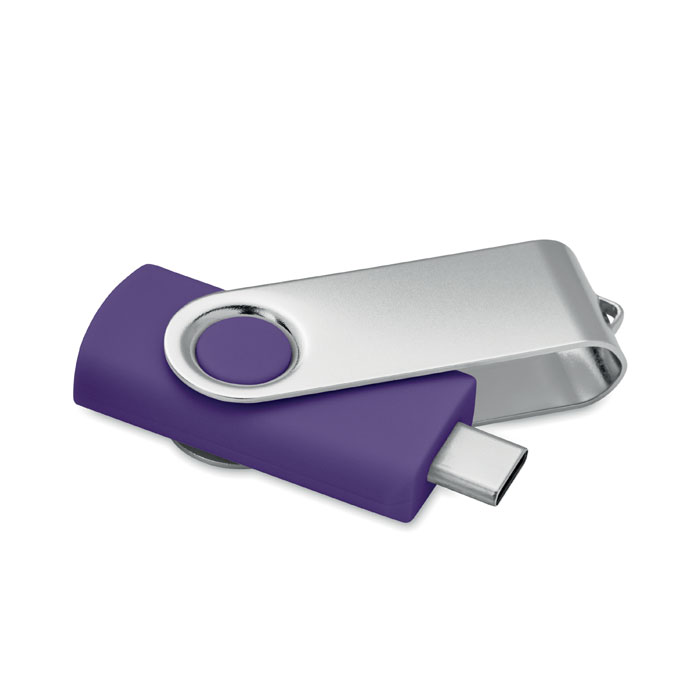 COLODRI - USB Stick 16GB 3.0 type C MO1401 - Violett