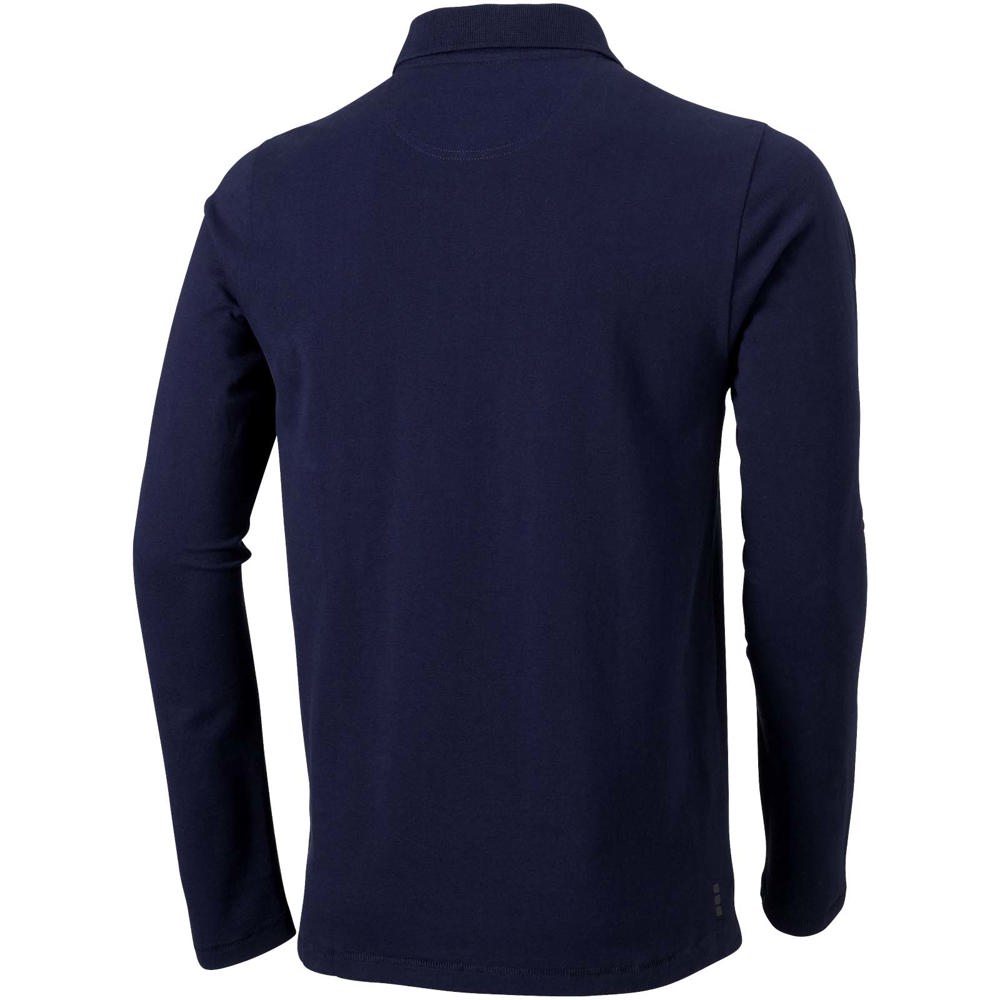 Calgary 200 g/m² Langarm Poloshirt für Herren