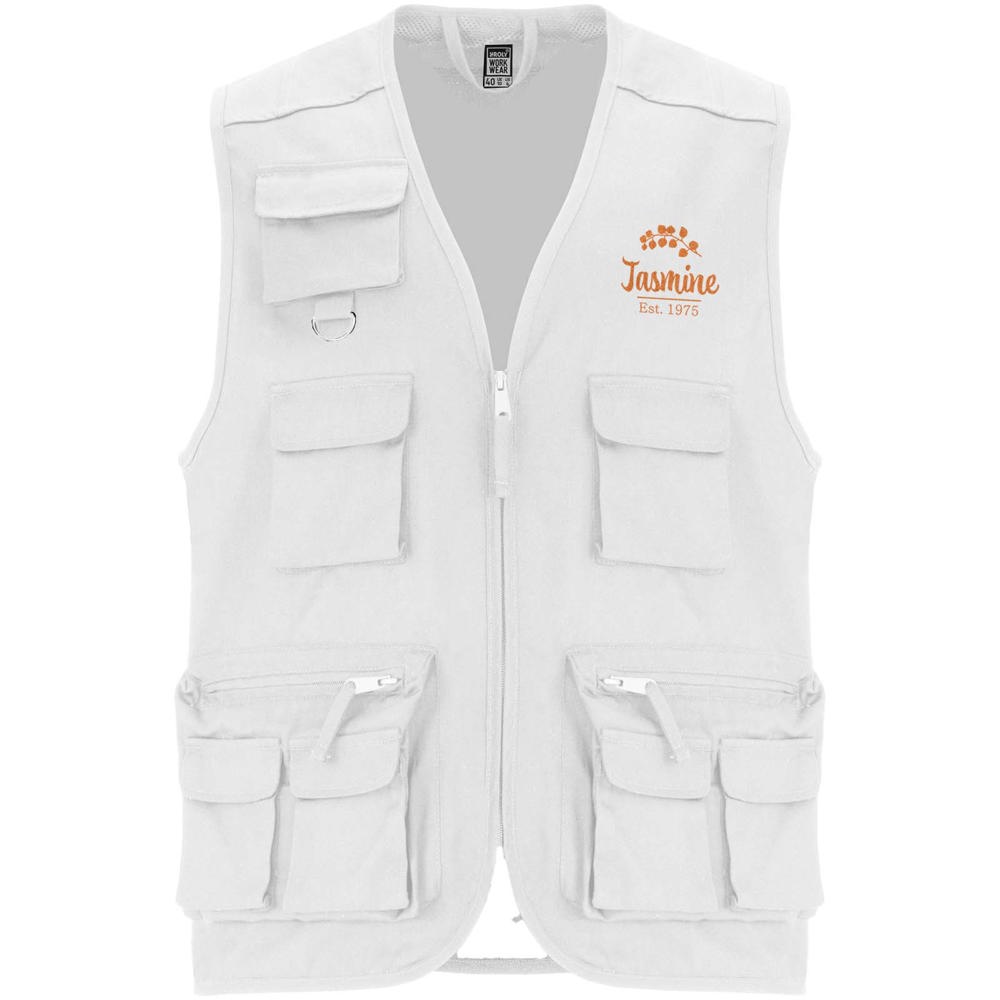 Venera Arbeitsweste mit V-Ausschnitt und mehreren Taschen, 200 g/m2 