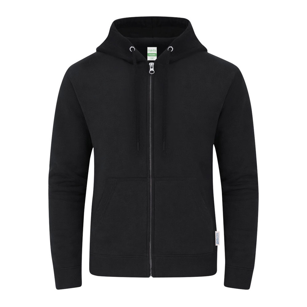 Erwachsene Sweatshirt mit Kapuze + Reißverschluss Walder - NEG