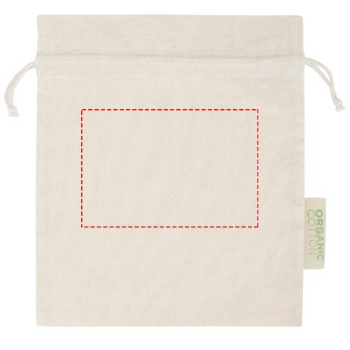 Odisha 140 g/m² OCS Bio Zuziehbeutel – 30 × 25 cm