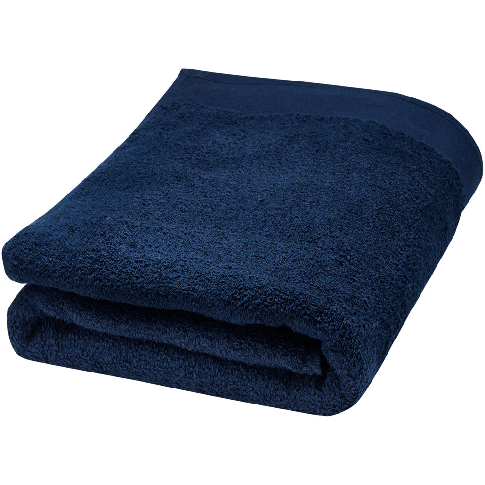 Ellie 550 g/m² Baumwollhandtuch 70 x 140 cm - Navy