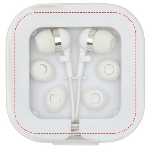 Baekdu kabelgebundenes Headset Typ-C mit Aufbewahrungsbox aus recyceltem Kunststoff