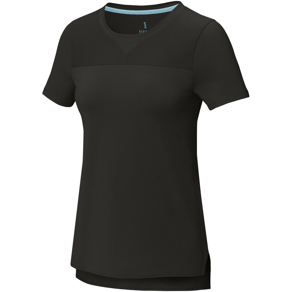 Borax Cool Fit T-Shirt aus recyceltem GRS Material für Damen - Schwarz